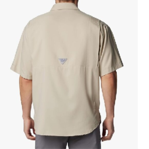 BNWT Columbia Tamiami II Short Sleeve IN FOSSIL (XXL/2TG) - Picture 7 of 8